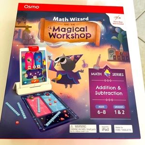 Osmo Math Wizard and the Magical Workshop Ages 5-6 Grades 1&2